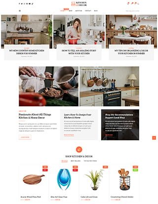 Kitchen Blog & Shop